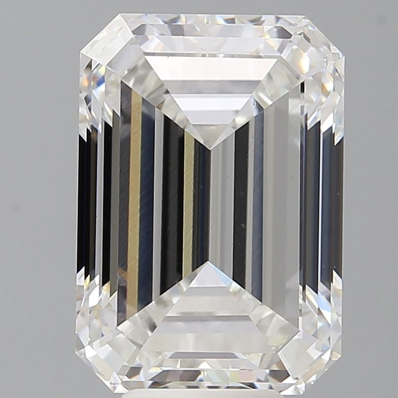 8.03 ct. emerald Lab Grown Diamond front image