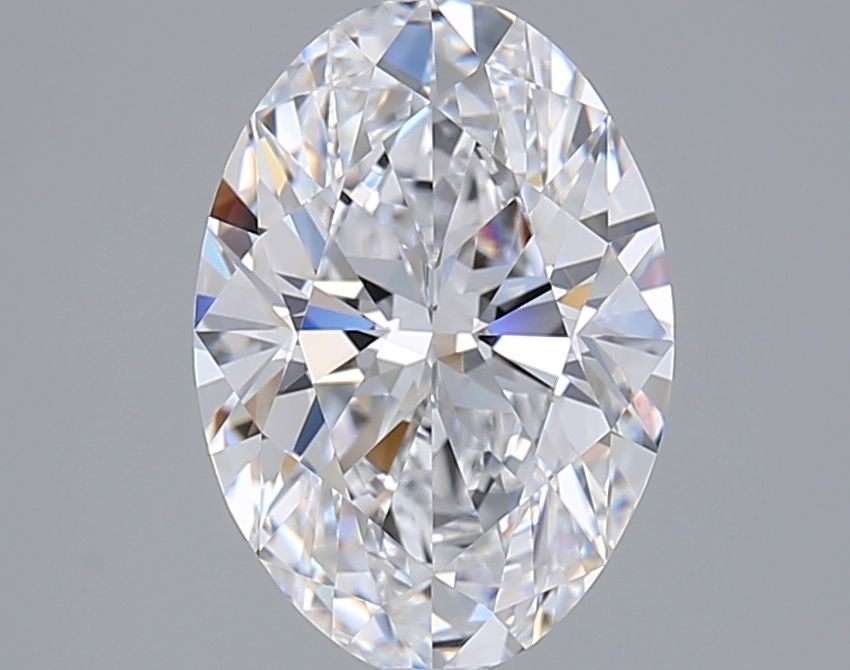 2.82 ct. oval Lab Grown Diamond front image