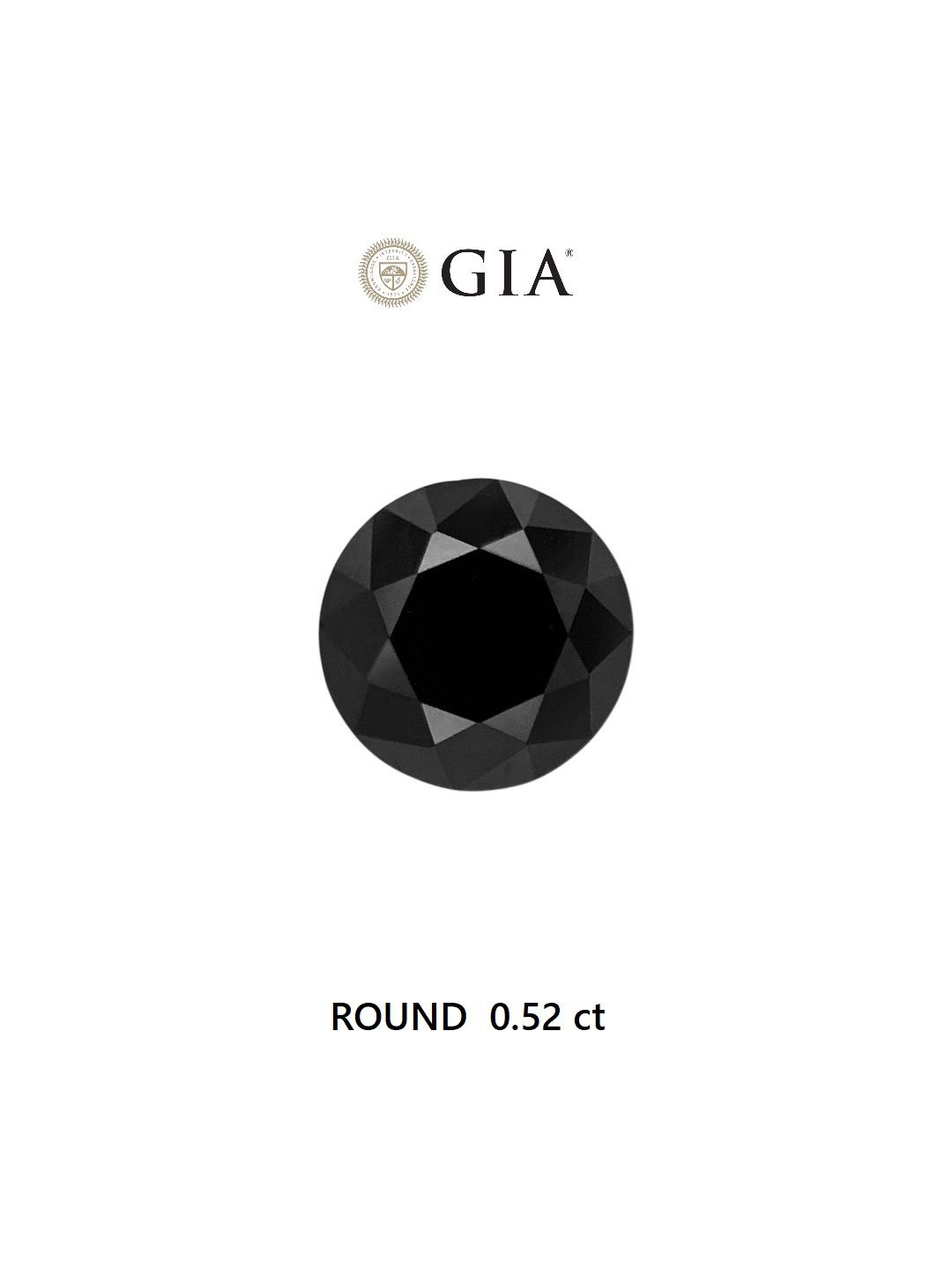 0.52 ct Round diamond