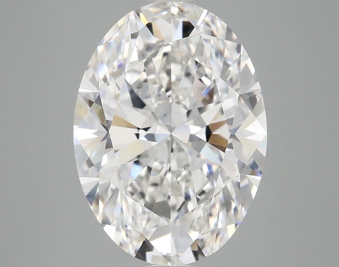 5.04 ct. oval Lab Grown Diamond front image