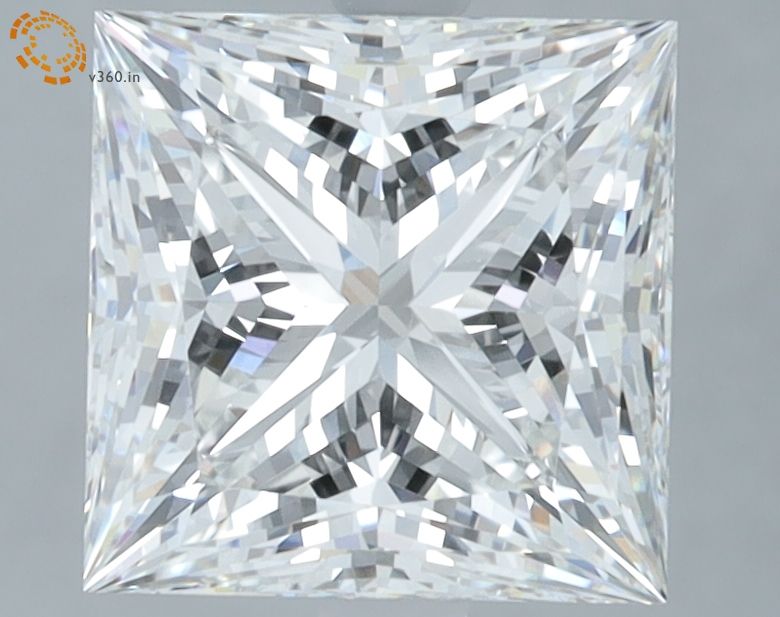 3.09 ct. princess Lab Grown Diamond front image