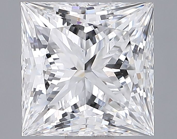1.91 ct. princess Lab Grown Diamond front image
