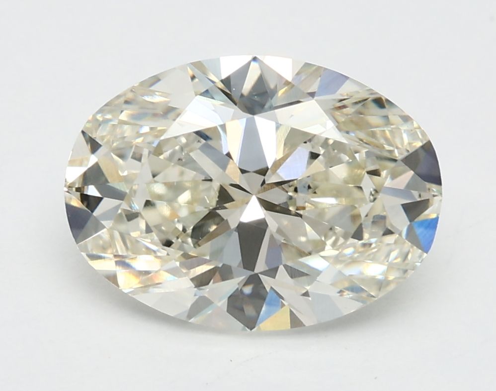 2.07 ct. oval Lab Grown Diamond front image