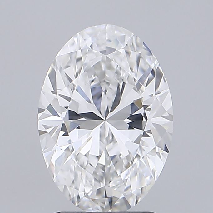 2.10 ct. oval Lab Grown Diamond front image