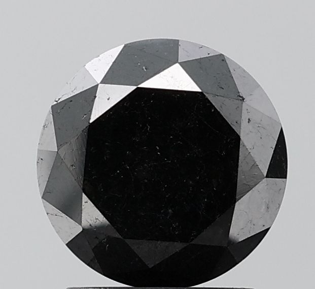 Diament 2.34 ct Fancy Black/VS2