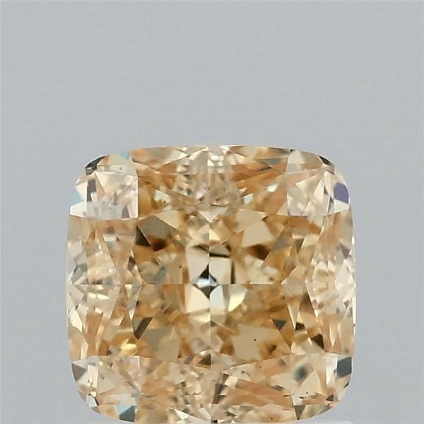 1.51 CT Fancy Intense Yellow CUSHION MODIFIED