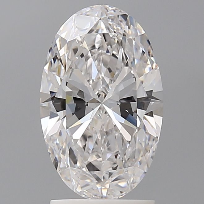 2.10 ct. oval Lab Grown Diamond front image