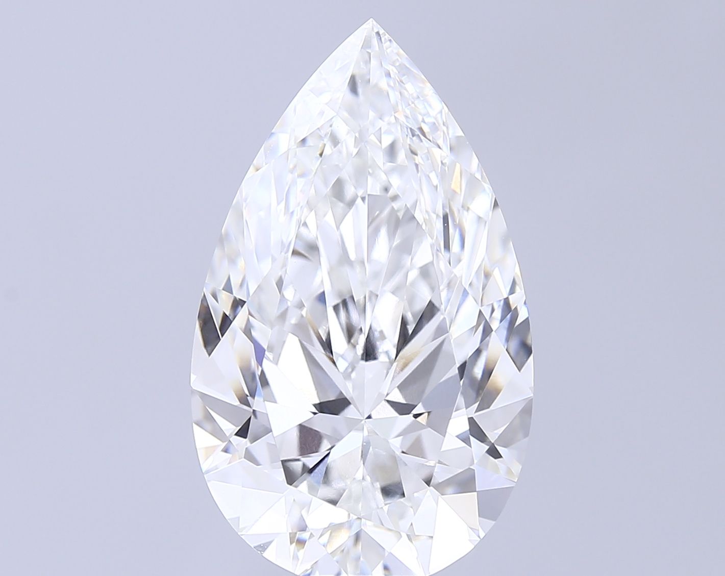10.10 ct. pear Lab Grown Diamond front image