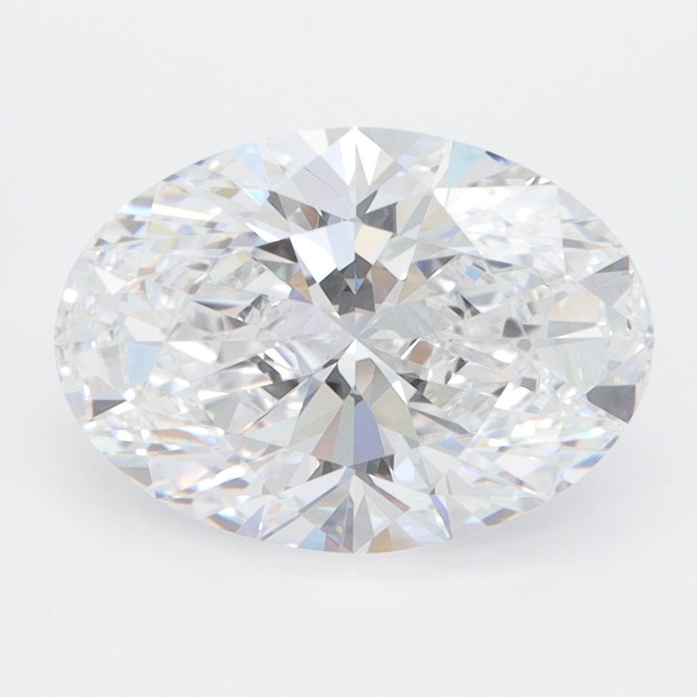 3.01 ct. oval Lab Grown Diamond front image