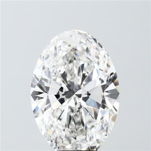 8.03 ct. oval Lab Grown Diamond front image