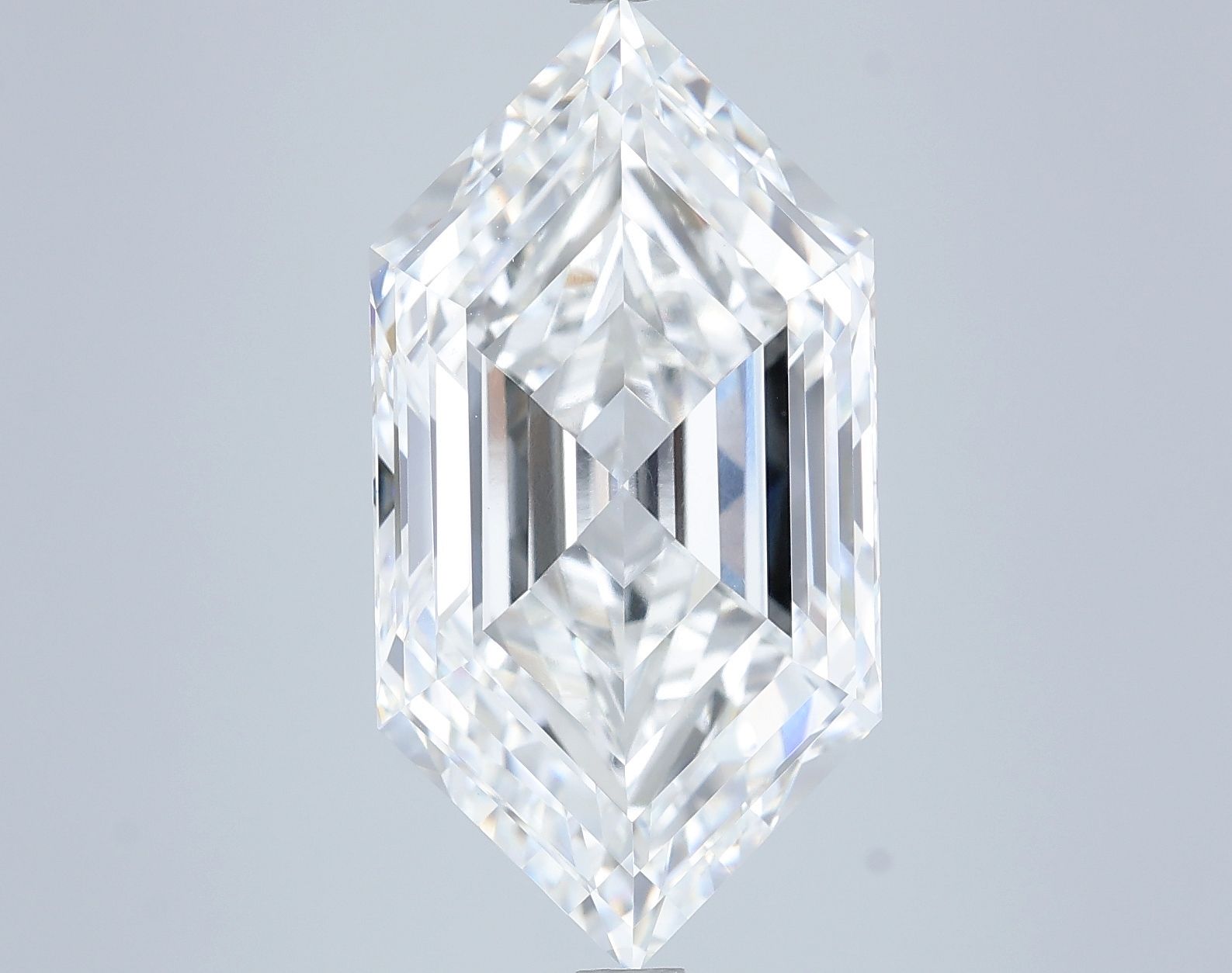 8.05 ct lab-grown Hexagonal Diamond