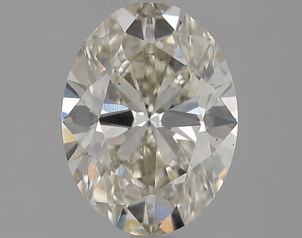 2.08 ct. oval Lab Grown Diamond front image