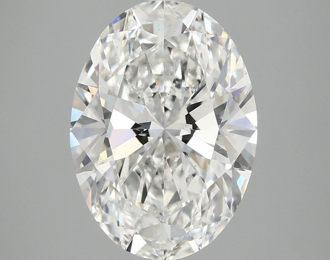 4.07 ct. oval Lab Grown Diamond front image