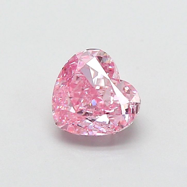 1.04 CT Fancy Intense Pink HEART