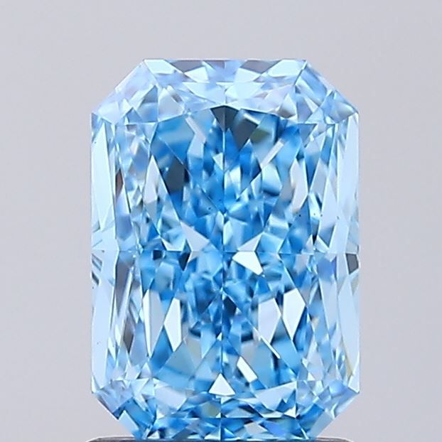 1.53 CT Fancy Vivid Blue RADIANT