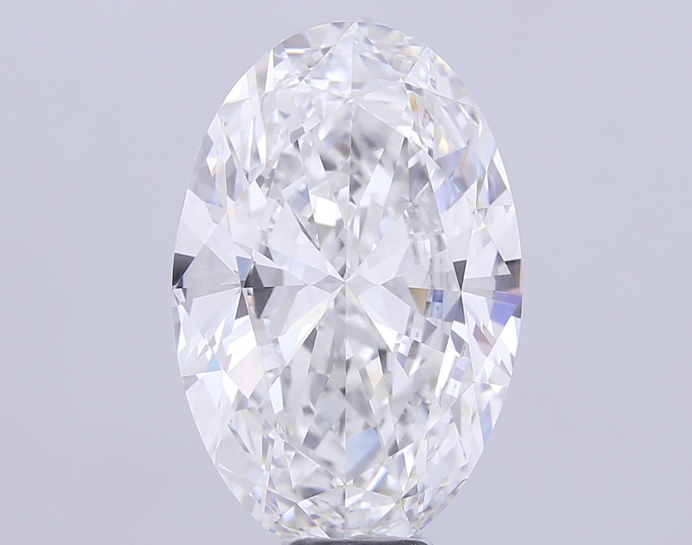 14.58 ct. oval Lab Grown Diamond front image