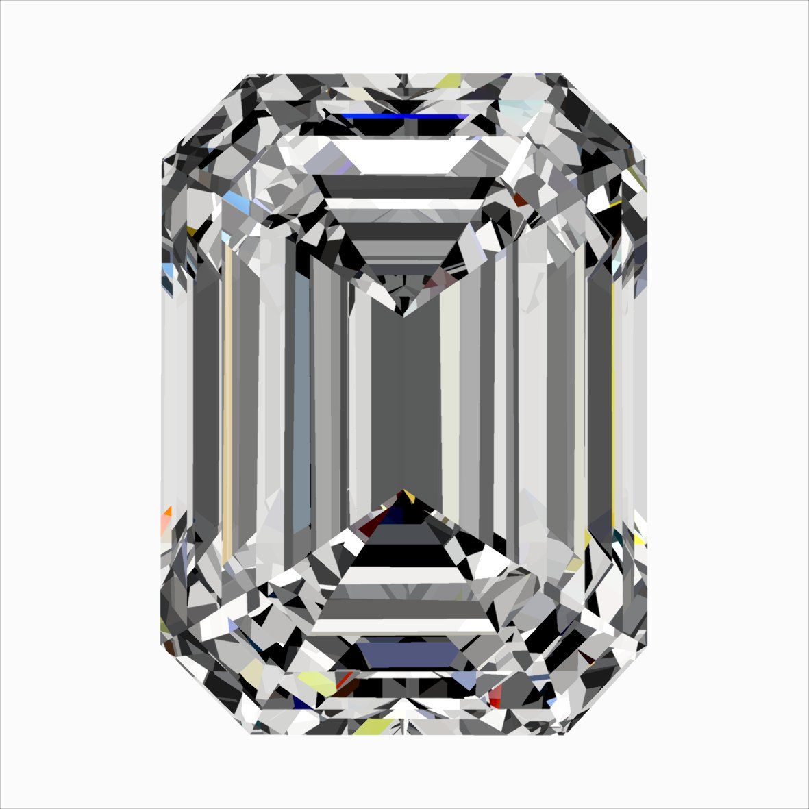 0.41 ct Emerald diamond