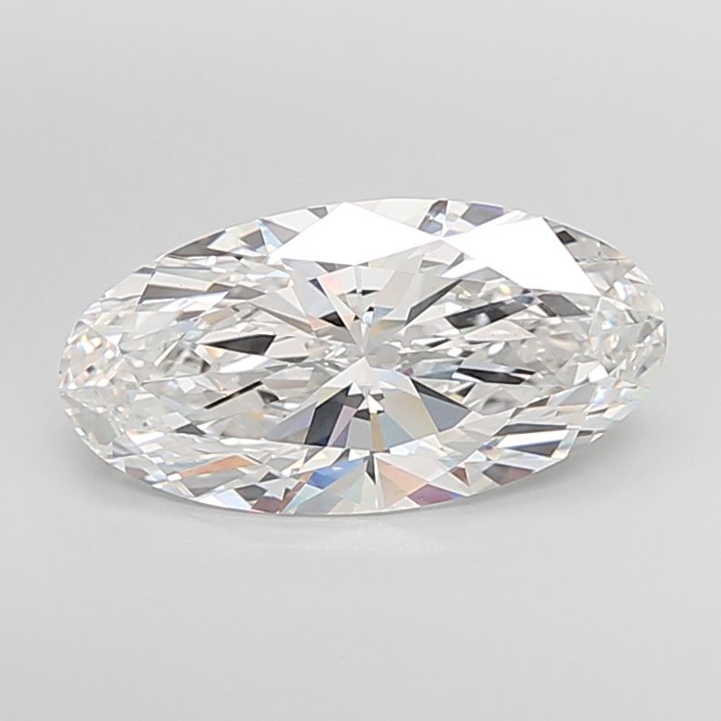7.24 ct. oval Lab Grown Diamond front image