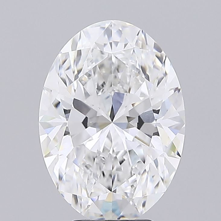 4.92 ct. oval Lab Grown Diamond front image