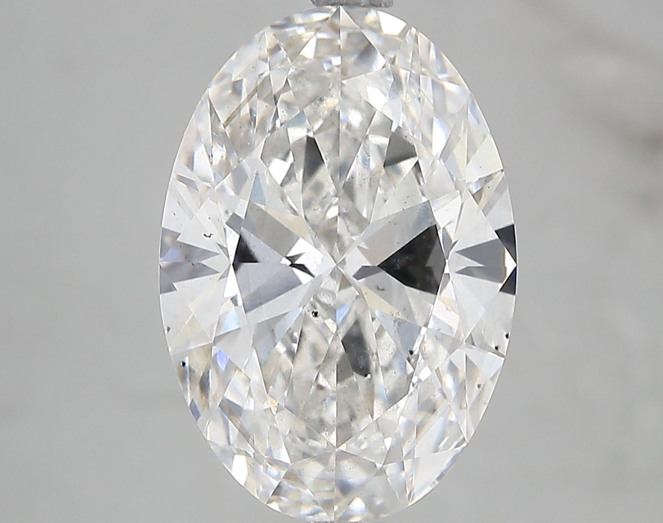 5.01 ct. oval Lab Grown Diamond front image