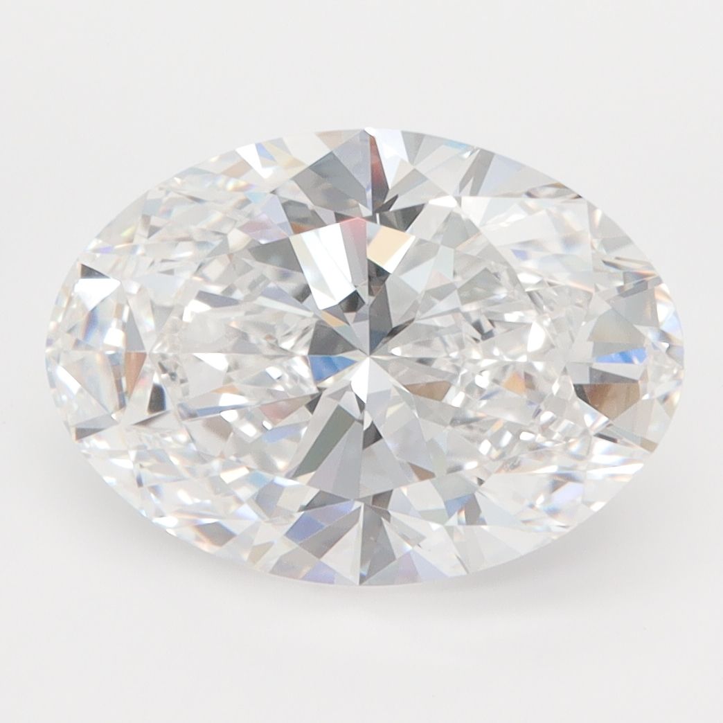 4.09 ct. oval Lab Grown Diamond front image