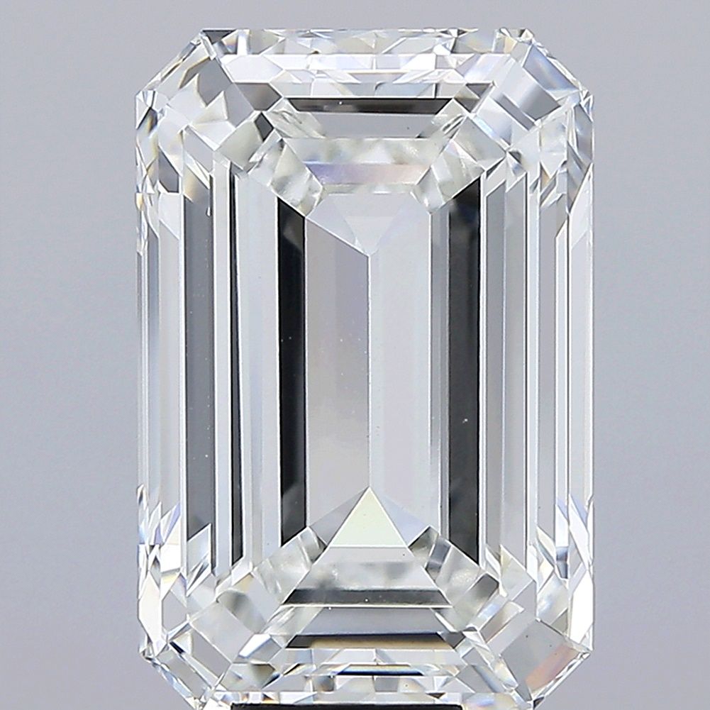 15.14 ct. emerald Lab Grown Diamond front image