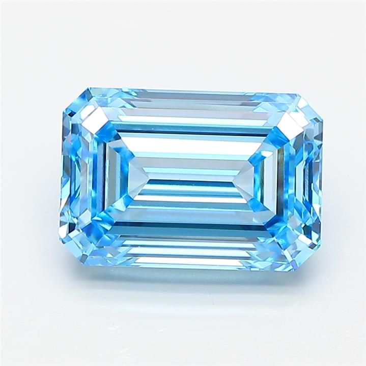 4.01 ct. emerald Lab Grown Diamond front image