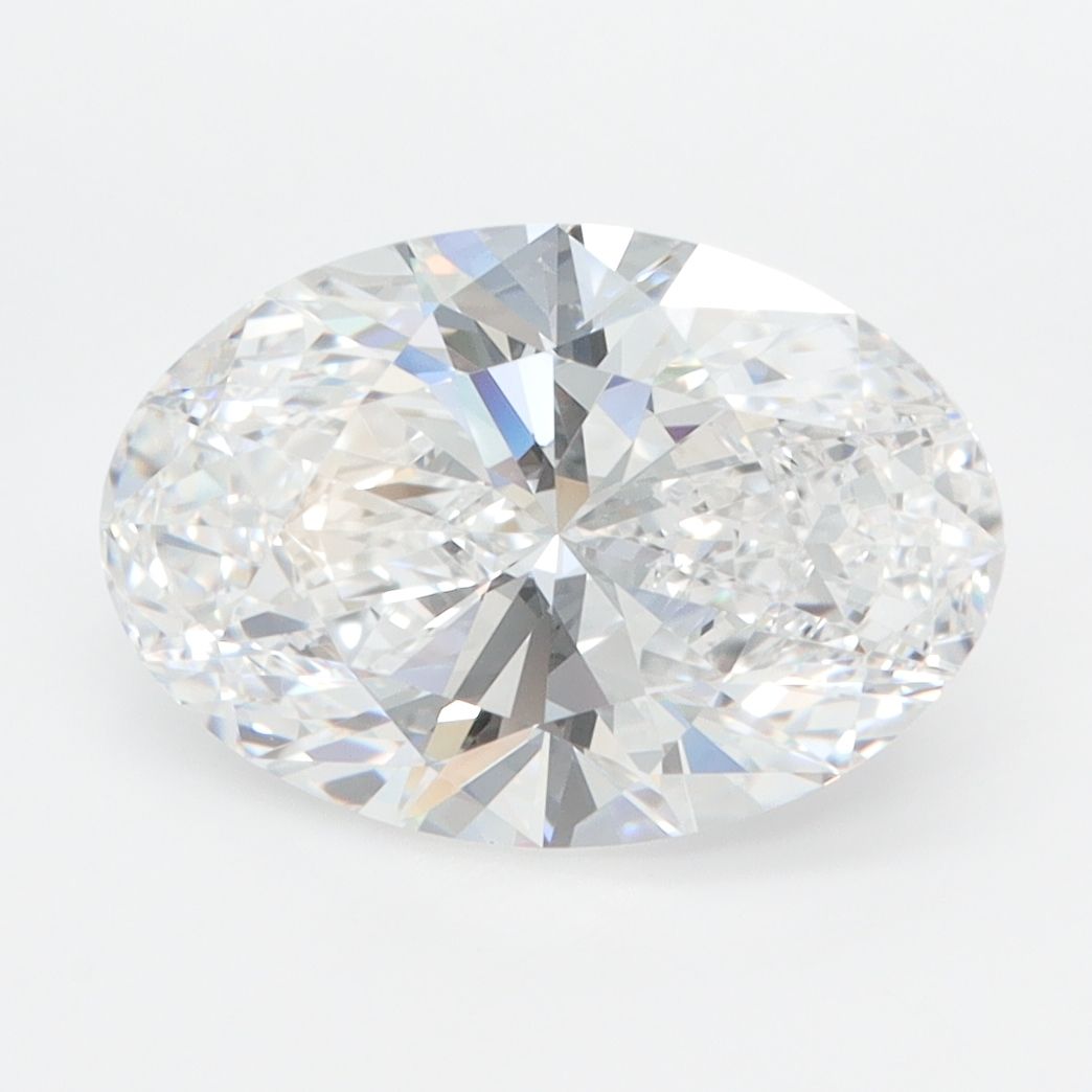 3.02 ct. oval Lab Grown Diamond front image