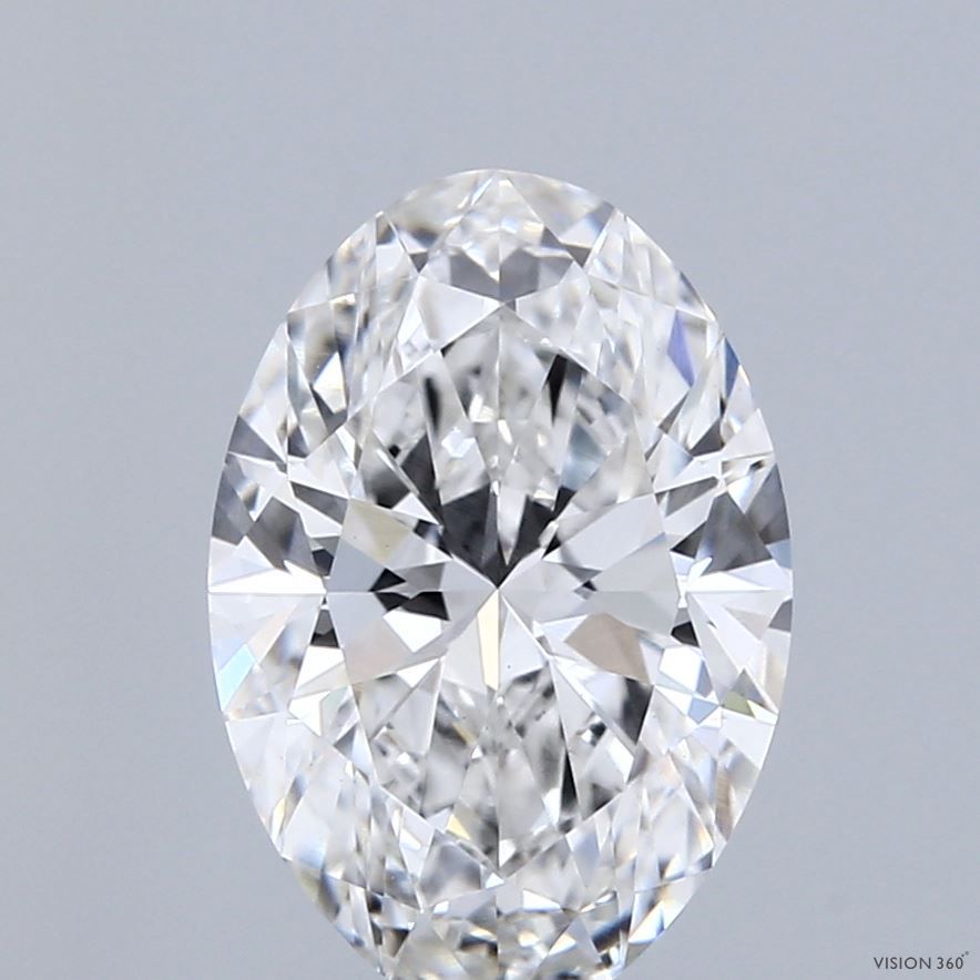3.00 ct. oval Lab Grown Diamond front image