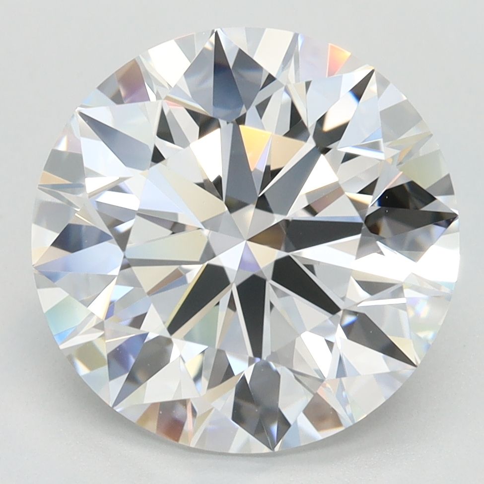 Diamant Rond 4.05 ct - Couleur D - Pureté VVS1