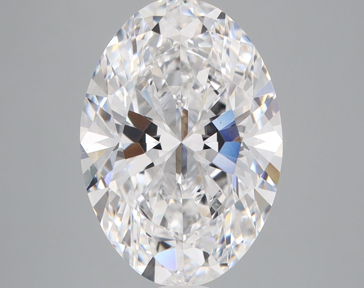 4.08 ct. oval Lab Grown Diamond front image