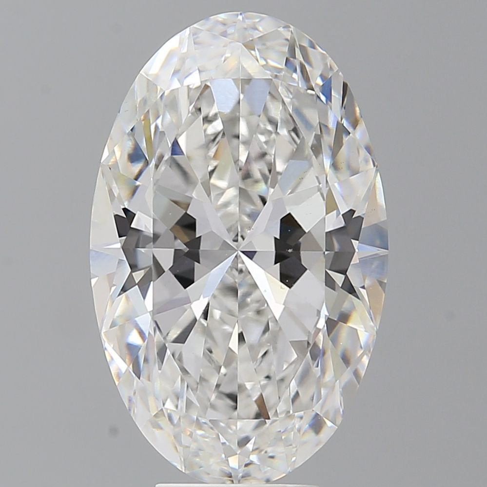 7.60 ct. oval Lab Grown Diamond front image