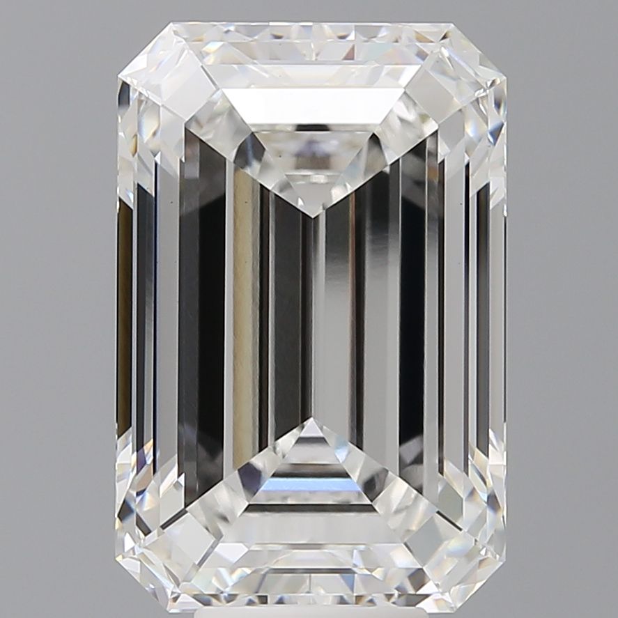9.59 ct. emerald Lab Grown Diamond front image