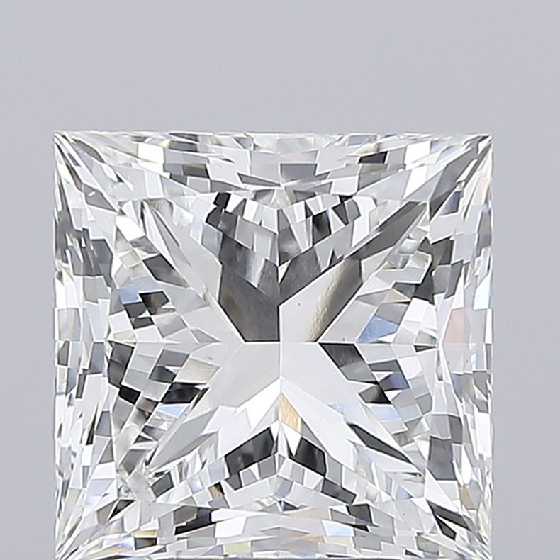 7.02 ct. princess Lab Grown Diamond front image
