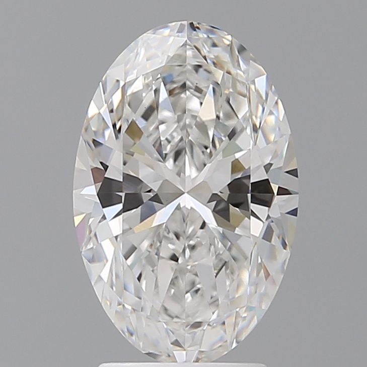 3.08 ct. oval Lab Grown Diamond front image