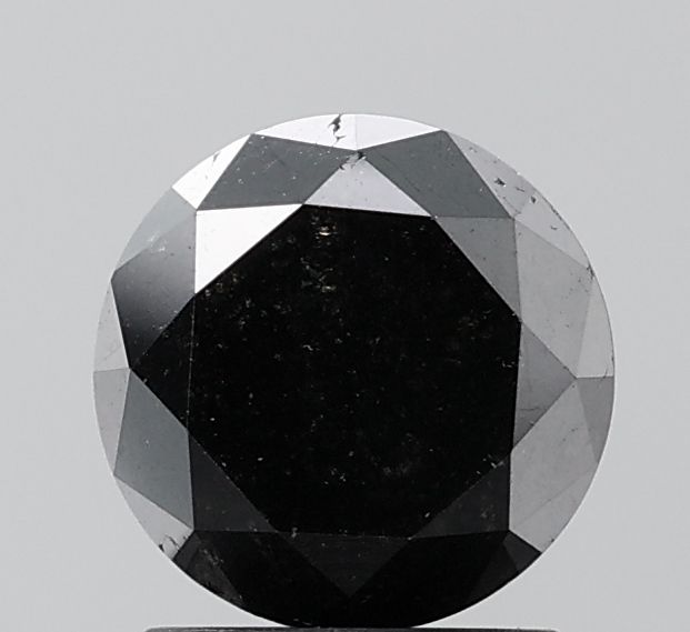 Diament 2.35 ct Fancy Black/VS2