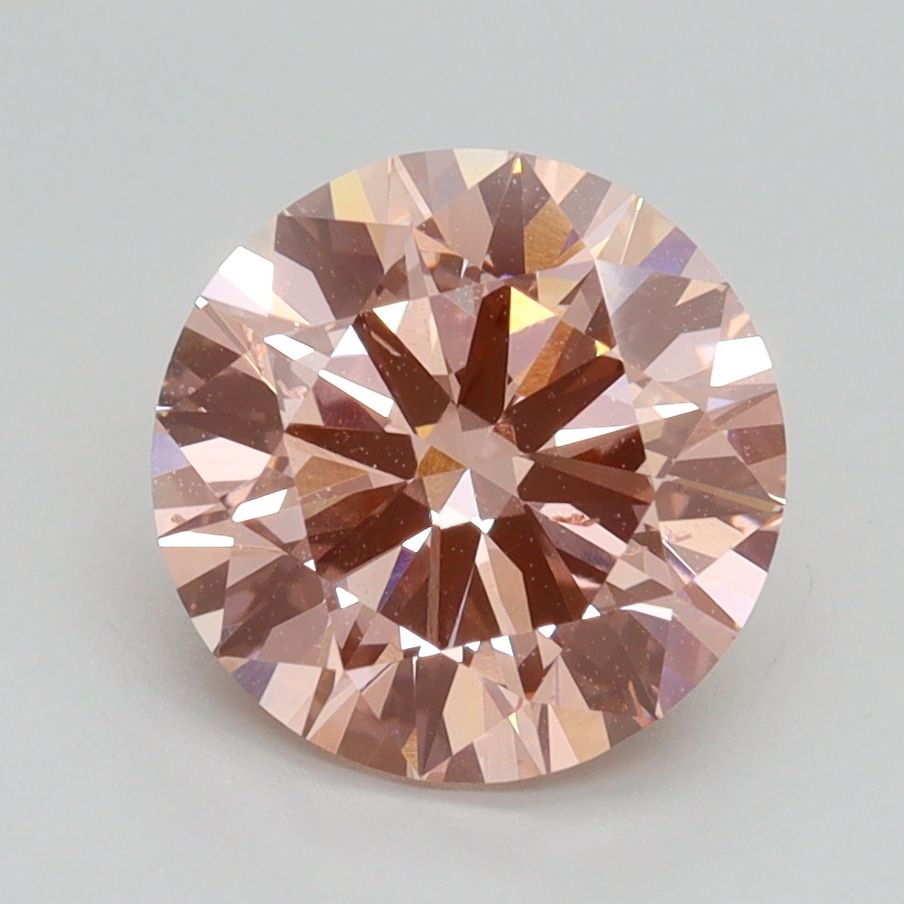 2.18 ct. round Lab Grown Diamond front image