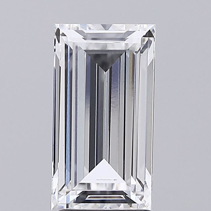 2.6 ct lab-grown Baguette Diamond