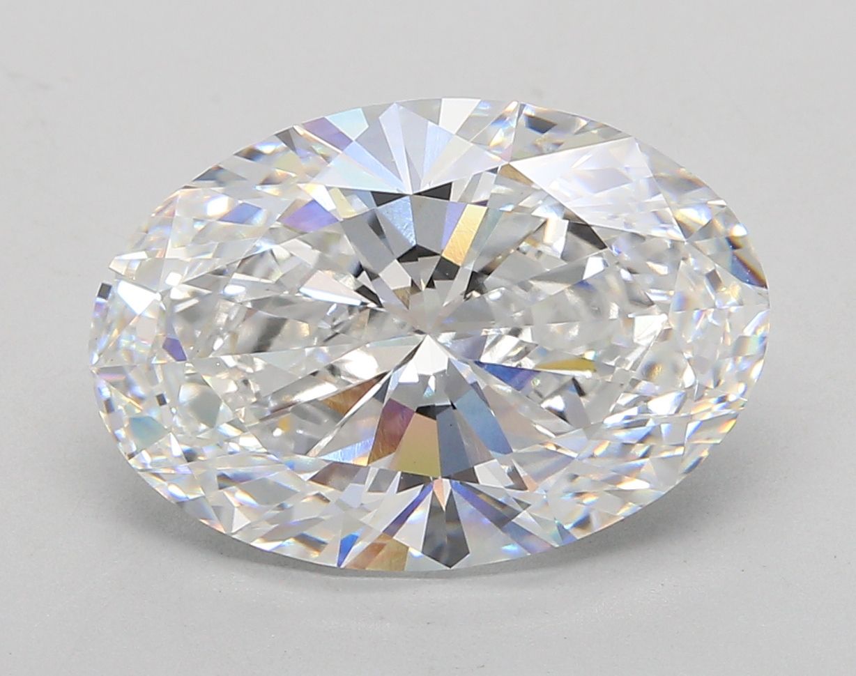 8.04 ct. oval Lab Grown Diamond front image
