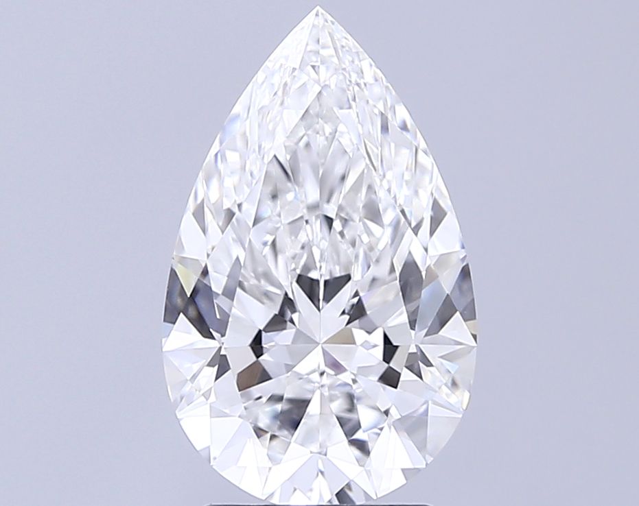 3.02 ct. pear Lab Grown Diamond front image