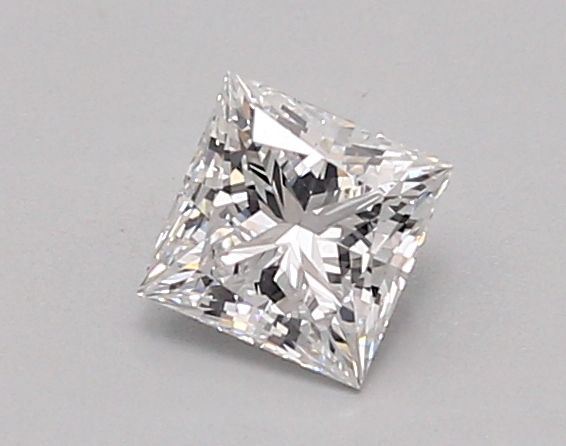 0.67 ct. princess Lab Grown Diamond front image