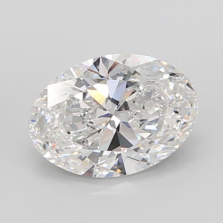 6.01 ct. oval Lab Grown Diamond front image