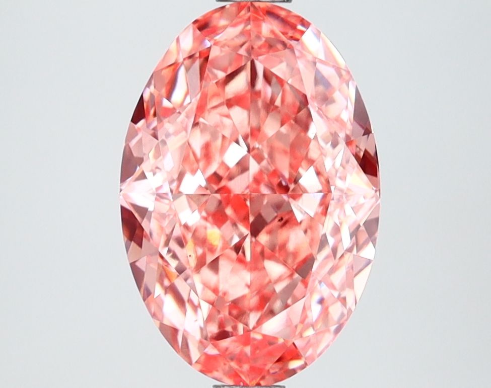 2.55 ct. oval Lab Grown Diamond front image