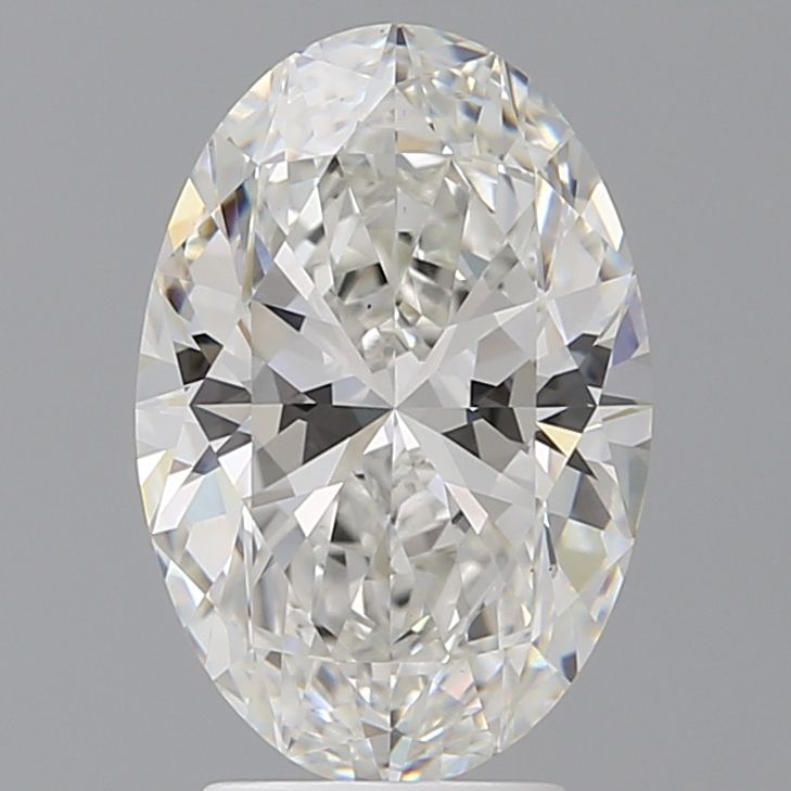 3.57 ct. oval Lab Grown Diamond front image