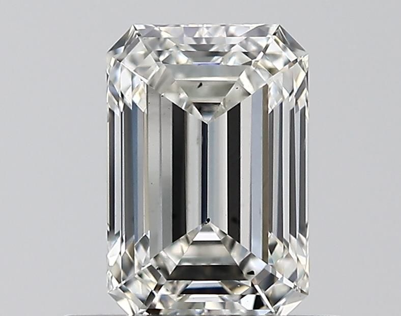 0.72 ct. emerald Lab Grown Diamond front image