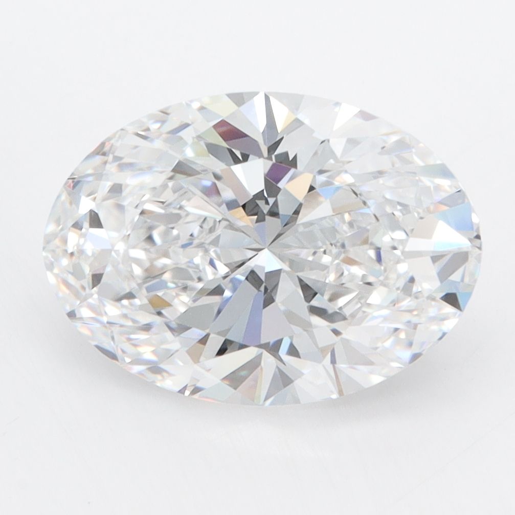 3.40 ct. oval Lab Grown Diamond front image