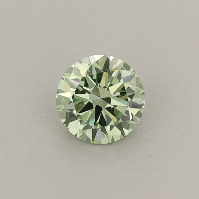 0.3 CT Fancy Vivid Green ROUND
