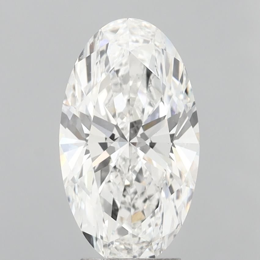 4.07 ct. oval Lab Grown Diamond front image
