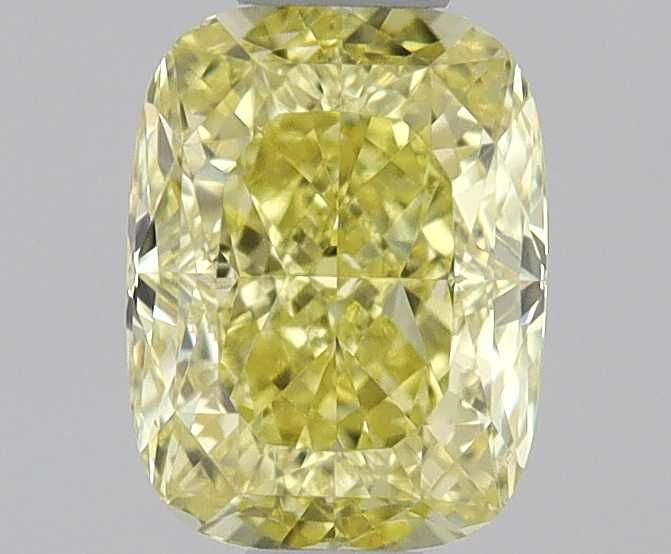 Diament 0.46 ct Fancy Intense Yellow/VS1