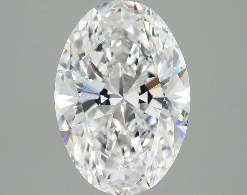 3.09 ct. oval Lab Grown Diamond front image